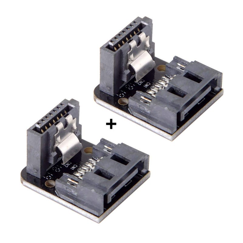 xiwai SATA 7Pin Female to 7pin Male 90 Degree Angled Adapter Mainboard Motherboard for Desktops SSD HDD - Image 4